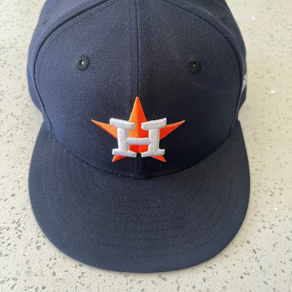 Houston Astros New Era Fitted Cap 7 1/4